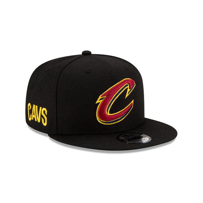 NBA Cleveland Cavaliers Statement Edition 9Fifty Snapback (LBQ8000) - Black New Era Caps